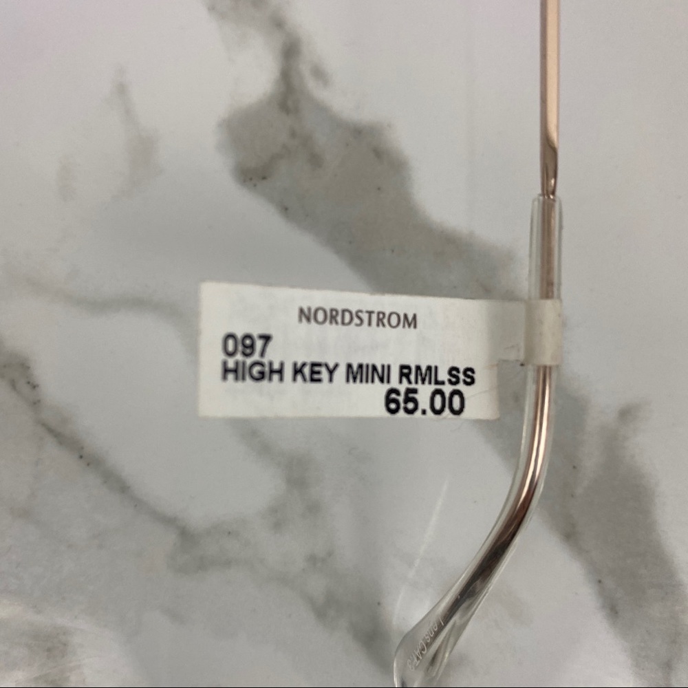 Quay Australia High Key mini rimless sunglasses - Picture 7 of 8